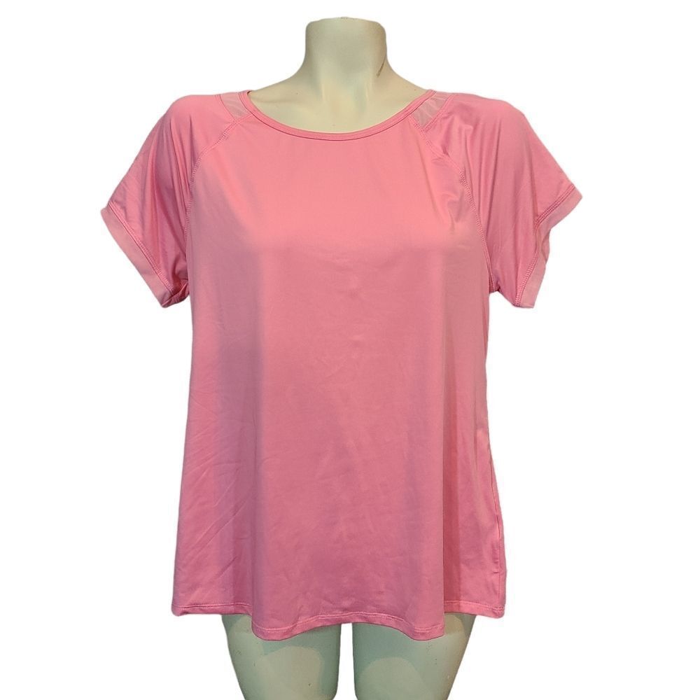 Apana Amition Pink Active Wear TOP Size Large